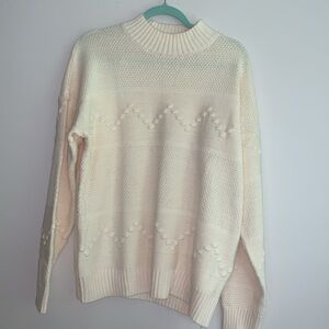 Pink Clover Waffle Knit Sweater XXL